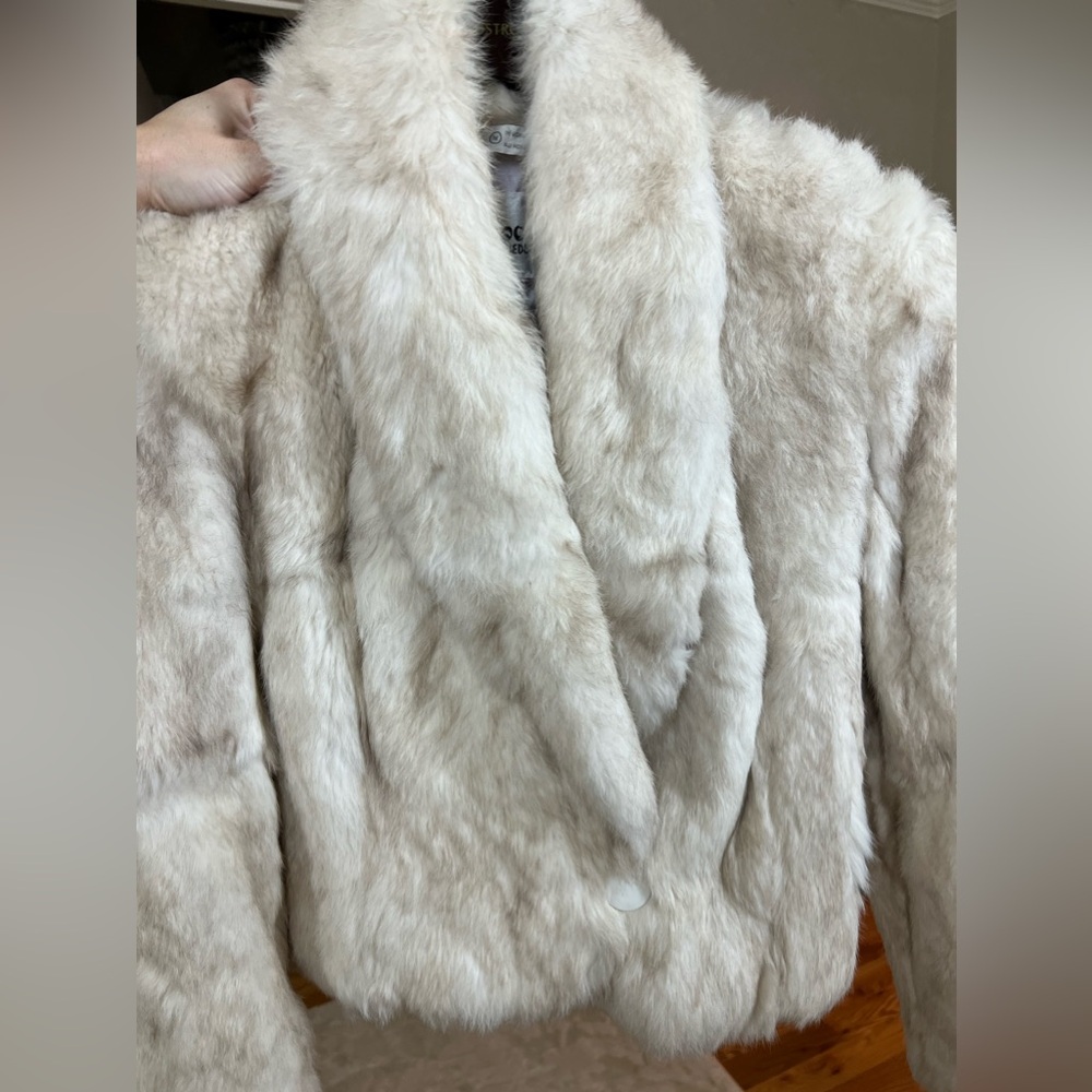 Wilson’s M Rabbit Fur Coat - Picture 9 of 11